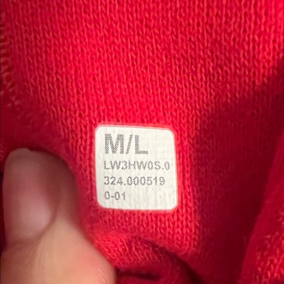 Lululemon NWT Scuba Oversized Funnel Neck Sweatshirt in True Red M/L - Picture 5 of 7